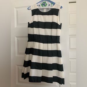 Black and white striped Gap dress. size 2